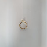 1/2 Marquise Solitaire Diamond Engagement Ring .50cttw 14k Yellow Gold