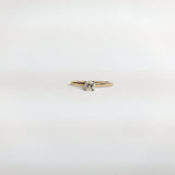 1/4 Carat Solitaire Diamond Engagement Ring .25cttw 14k Yellow Gold