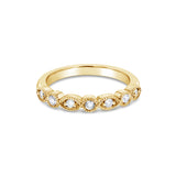 Stackable Vintage Diamond Ring .18cttw 14k Gold - Queen of Gemz