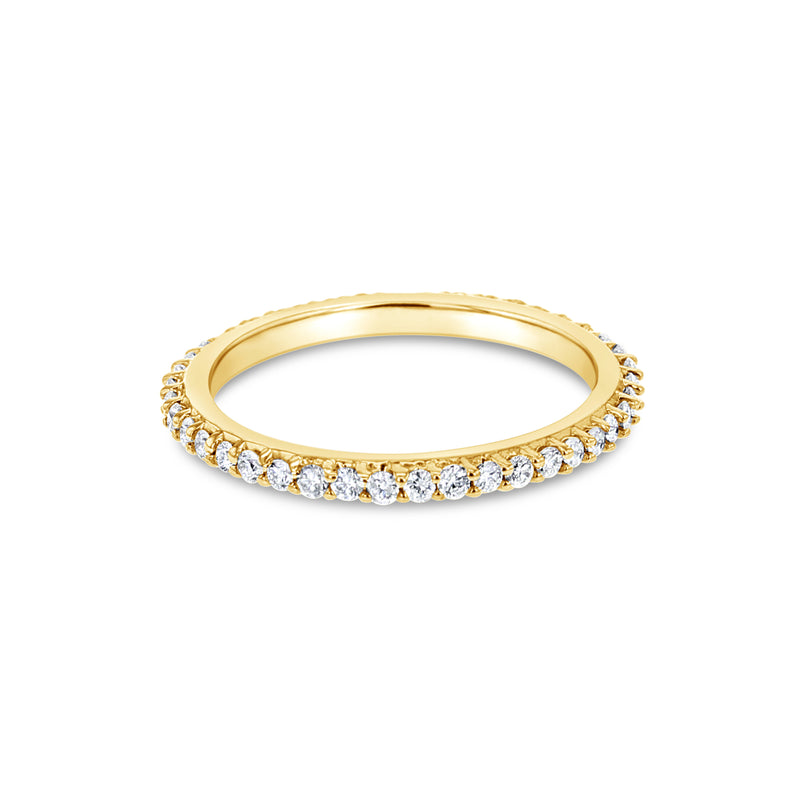 Eternity Diamond Ring .50cttw 14k Yellow, Rose or White Gold